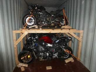ship motorcycles overseas