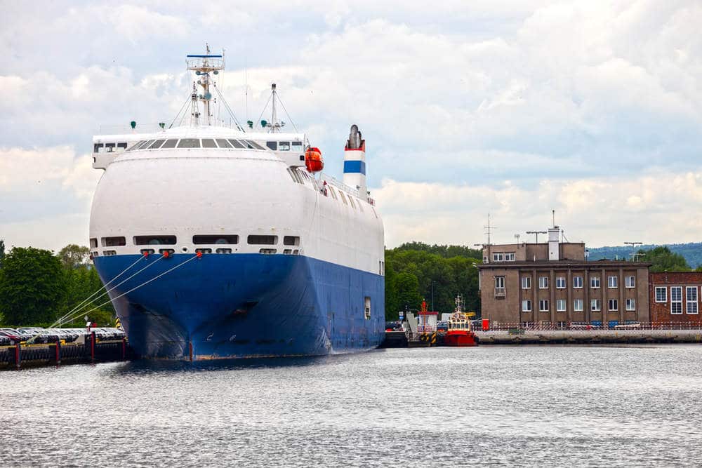 Car carrier ship - RoRo Shipping