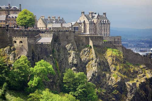 Edinburgh Castle - Ship my car from USA to UK