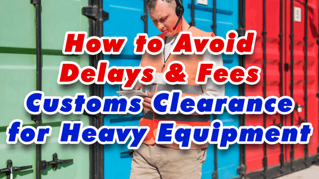 Customs officer calculating import duties