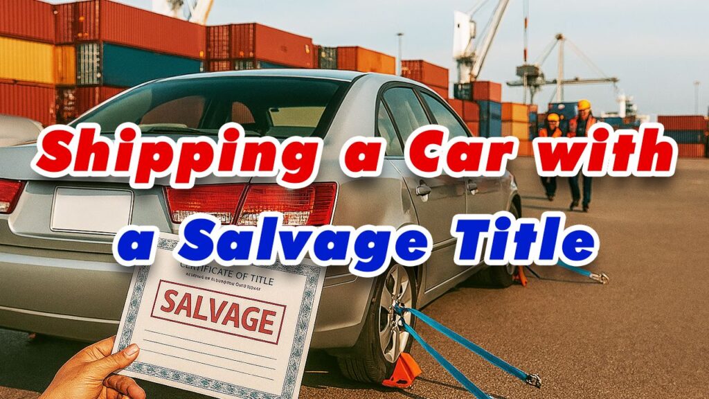 Shipping a Car with a Salvage Title: What You Need to Know