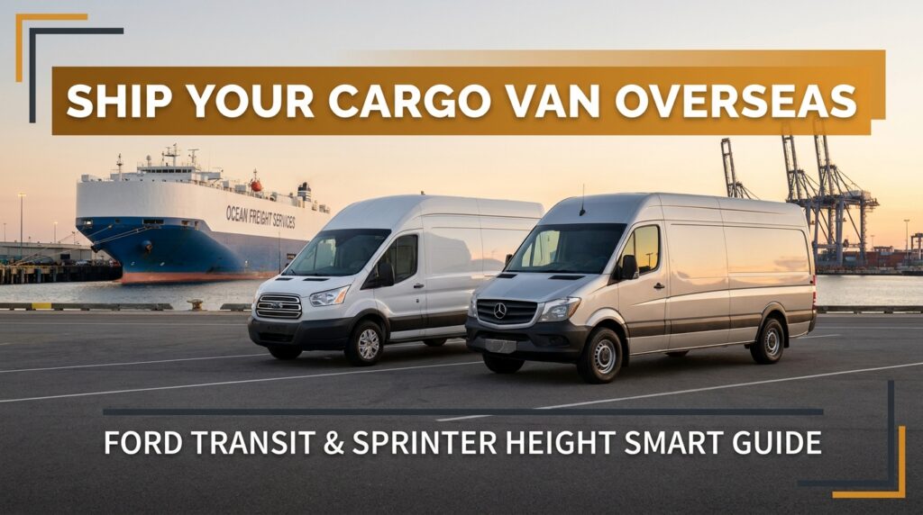 How to Ship a Cargo Van Overseas: Ford Transit & Sprinter International Guide