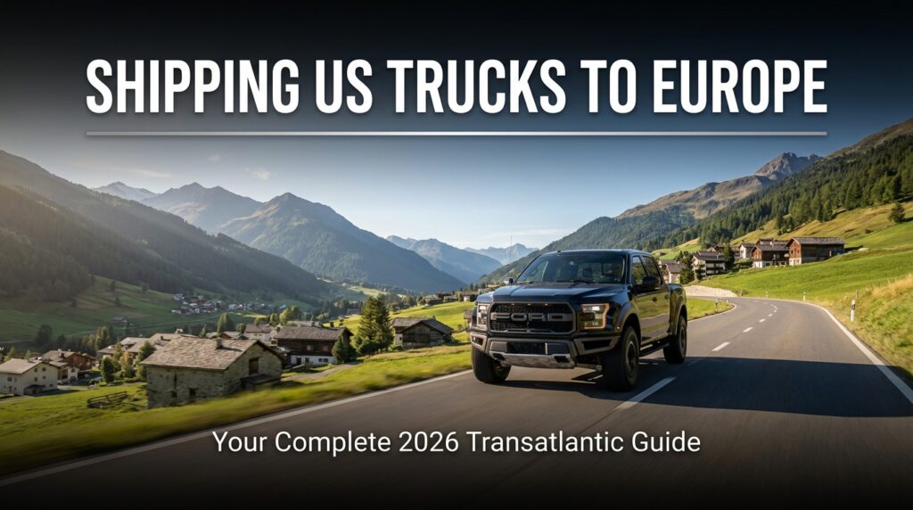 Why Buyers Are Shipping US Pickup Trucks to Europe