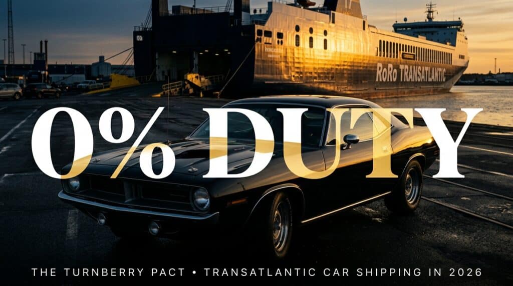How the Turnberry Deal Lowers EU Car Import Duties to 0%